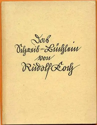 Kassel Schriftkunst Typografie Rudolf Koch Schriften Fritz Kredel Buch 1948