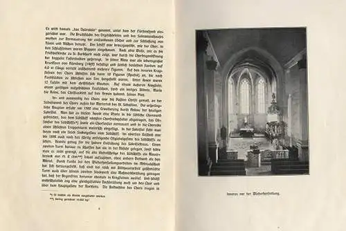 Bayern Franken Marienkirche Königsberg Geschichte Architektur Festschrift 1904