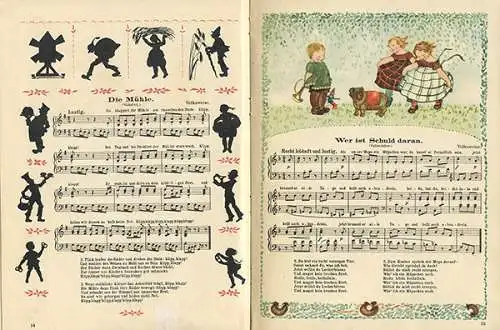 Sing Sang Kinder Lieder Bilderbuch Kunst Grafik Elfriede Musmann 1921