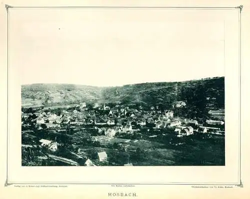 Odenwald Natur Geschichte Heimat Volkskunde Jugendstil Prachtband 1896