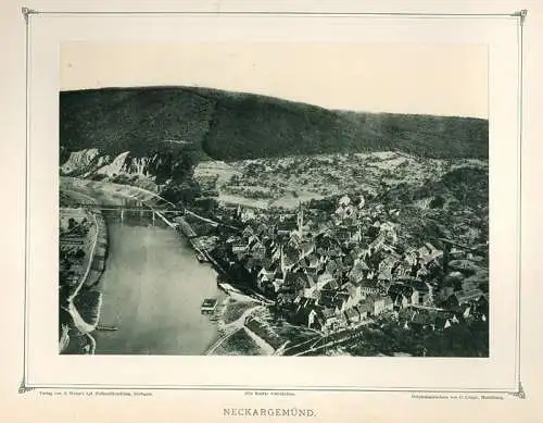 Odenwald Natur Geschichte Heimat Volkskunde Jugendstil Prachtband 1896