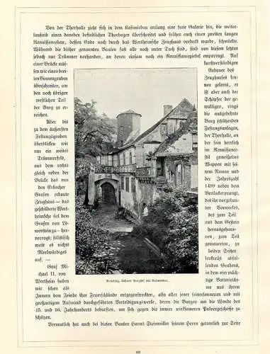 Odenwald Natur Geschichte Heimat Volkskunde Jugendstil Prachtband 1896