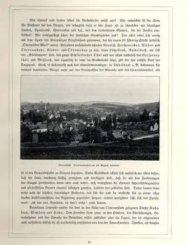 Odenwald Natur Geschichte Heimat Volkskunde Jugendstil Prachtband 1896