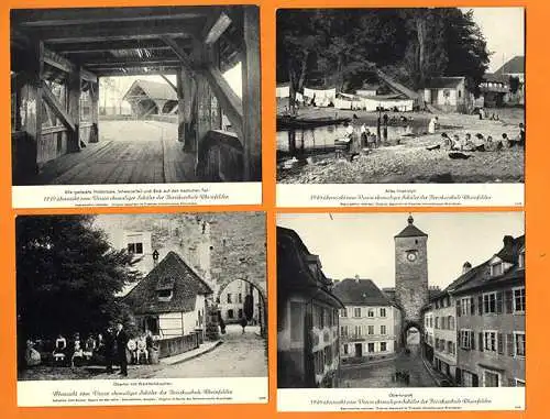 Baden Schweiz Alt Rheinfelden 17 Foto Bilder Karten Heimatmuseum 1938