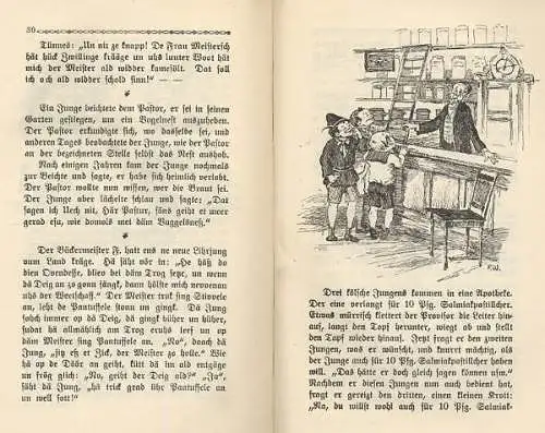 Rhein Westfalen Köln Verse Geschichten in Mundart August Hoursch 1925