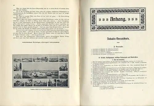 Nordsee Schiffahrt Einweihung Neue Hafenanlagen der Stadt Leer Festschrift 1903