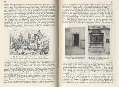 Rheinhessen Stadt Oppenheim Geschichte Mittelalter Chronik Heimatbuch 1925