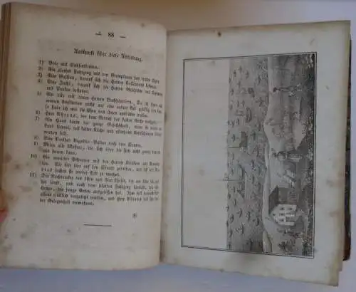 Hamburg Literatur Wandsbecker Bote Matthias Claudius Werke 8 Bände Kupfer 1844