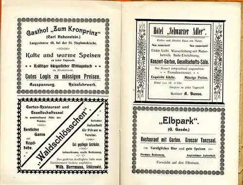 Sachsen Anhalt Harz Tangermünde Stadt Geschichte Umgebung alter Reiseführer 1904