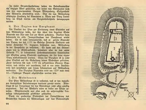 Bayern Odenwald Kirchzell Mittelalter Geschichte Gralsburg Wildenberg Buch 1936