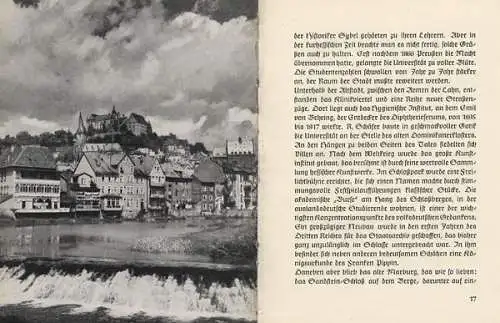 Hessen Limburg Runkel Diez Weilburg Wetzlar Lahn Heimatkunde Buch 1941