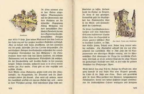 Hessen Limburg Runkel Diez Weilburg Wetzlar Lahn Heimatkunde Buch 1941