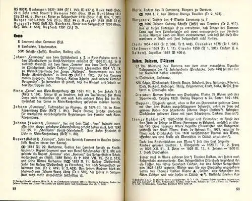 Hessen Main Kinzig Seligenstadt Adel Ahnenforschung Familien Sippenbuch 1934