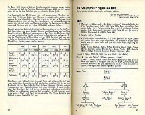 Hessen Main Kinzig Seligenstadt Adel Ahnenforschung Familien Sippenbuch 1934