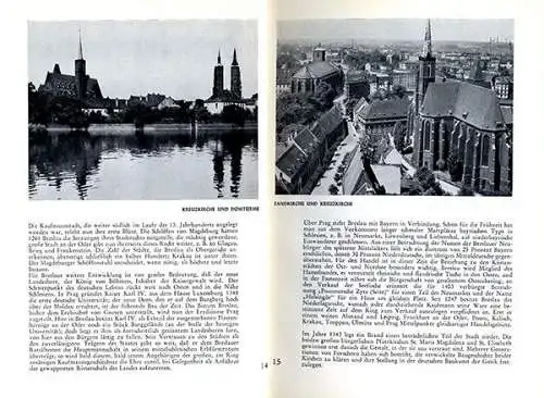 Schlesien Breslau Stadt Geschichte Architektur Agnes Miegel Foto Bildband 1950