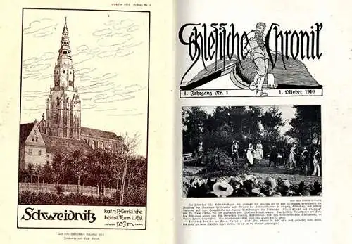 Schlesien Breslau Kultur Kunst Architektur Heimatkunde Zeitschrift 1910