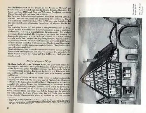 Hessen Darmstadt 750 Jahre Nieder Ramstadt Geschichte Chronik Festschrift 1950 