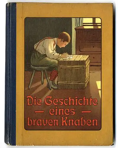 Deutsches Reich altes Kinderbuch Armes Großstadt Kind ein Jugend Roman 1910