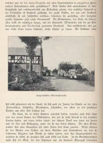 Hessen Hessen Nassau Taunus Wiesbaden Geschichte Jugendstil Buch 1913