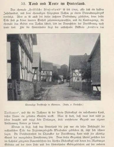 Hessen Hessen Nassau Taunus Wiesbaden Geschichte Jugendstil Buch 1913