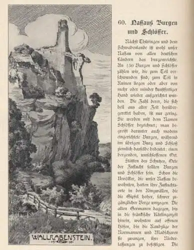 Hessen Hessen Nassau Taunus Wiesbaden Geschichte Jugendstil Buch 1913