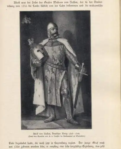 Hessen Hessen Nassau Taunus Wiesbaden Geschichte Jugendstil Buch 1913