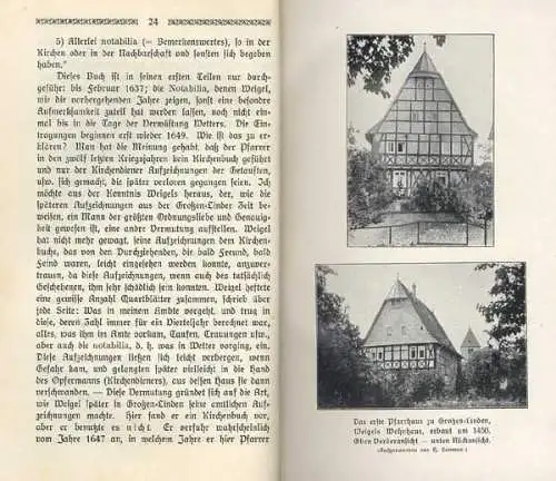 Hessen Oberhessen Wetter Großenlinden Geschichte Philipp Vigelius Buch 1930