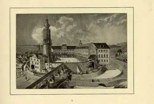 Thüringen Alt Weimar Stadt Geschichte Baukunst Kultur Goethezeit Klassik 1912