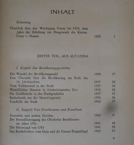 Westfalen Hamm Kreis Unna Kamen Hellweg Geschichte Heimatbuch 1949