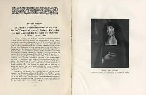 Hessen Studentika Universität Gießen 300 Jahr Feier Festschrift 2 Bände 1907