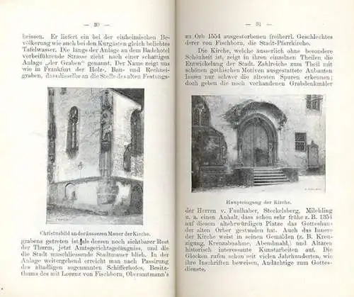 Hessen Spessart Main Kinzig Bad Orb Geschichte Chronik Reiseführer 1901