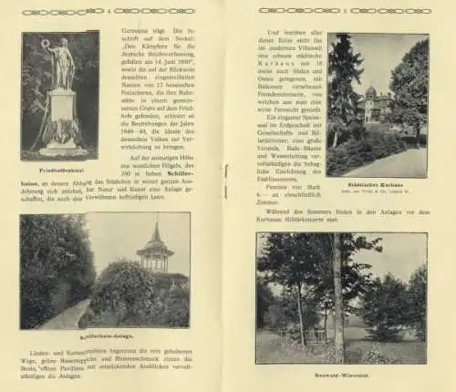 Rhein Pfalz Kurort Kirchheimbolanden Stadt Geschichte Fremdenverkehr Führer 1920