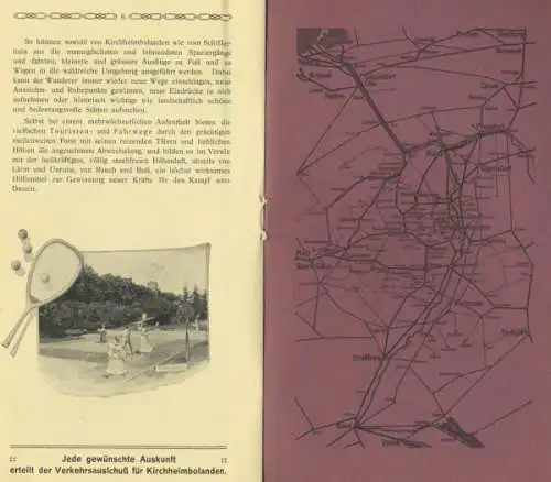 Rhein Pfalz Kurort Kirchheimbolanden Stadt Geschichte Fremdenverkehr Führer 1920