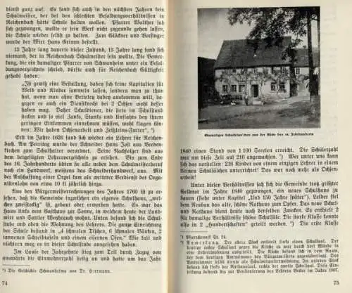 Hessen Odenwald Lautertal Geschichte Chronik von Reichenbach Buch 1936