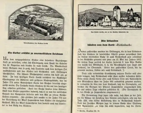 Hessen Odenwald Lautertal Geschichte Chronik von Reichenbach Buch 1936