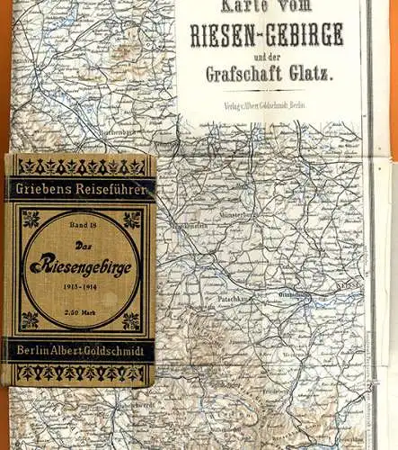 Schlesien Riesengebirge Hirschberg Warmbrunn Rochlitz Reiseführer 1914