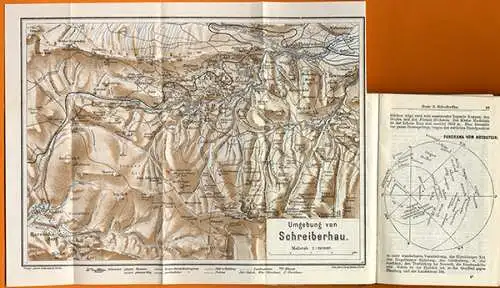 Schlesien Riesengebirge Hirschberg Warmbrunn Rochlitz Reiseführer 1914