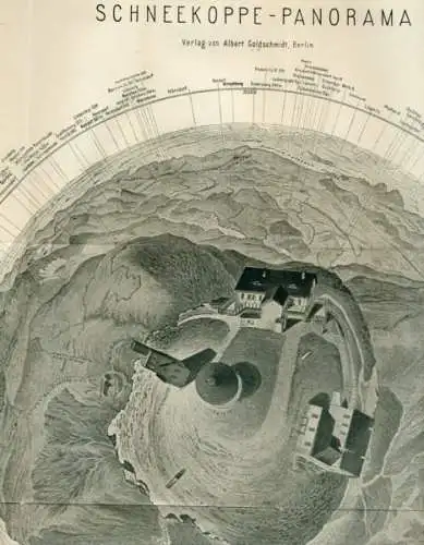 Schlesien Riesengebirge Hirschberg Warmbrunn Rochlitz Reiseführer 1914