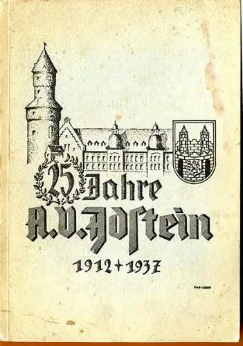 Hessen Taunus Studentika Idstein 25 Jahre Abi Baugewerke Schule Festschrift 1937