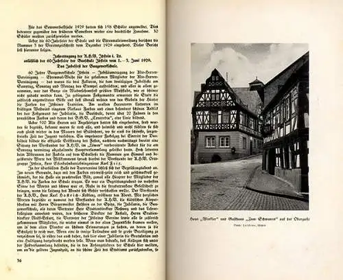 Hessen Taunus Studentika Idstein 25 Jahre Abi Baugewerke Schule Festschrift 1937