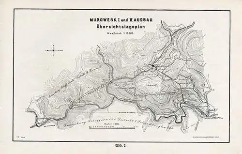 Baden Schwarzwald Forbach Murg Schwarzenbach Wasserkraftwerk Buch 1920