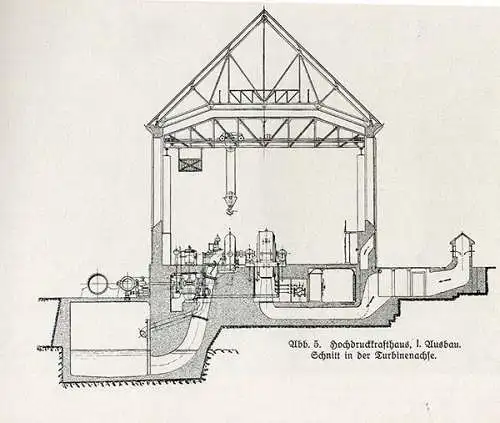 Baden Schwarzwald Forbach Murg Schwarzenbach Wasserkraftwerk Buch 1920