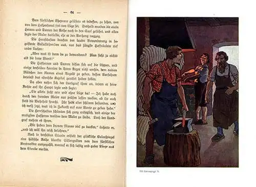 Deutsches Reich altes Kinderbuch Till Eulenspiegel Leben und Streiche um 1900