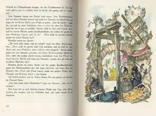 Andersen Märchen Buch Kunst Grafik illustriert von Ruth Koser Michaelis 1967