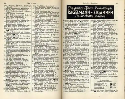 Thüringen Handel Wirtschaft Einwohner Adressbuch Gotha mit Siebleben 1940