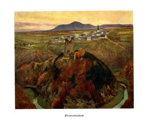 Kunst Malerei Eifel Jahreszeiten Bilder Fritz von Wille Buch 1908