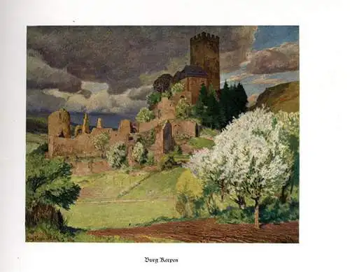 Kunst Malerei Eifel Jahreszeiten Bilder Fritz von Wille Buch 1908