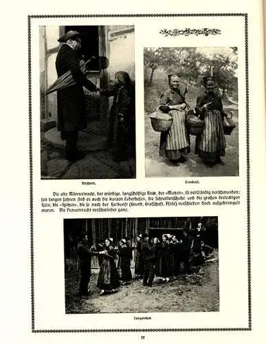 Odenwald Dörfer Heimat Geschichte Volkskunde Handwerk Foto Bildband 1914