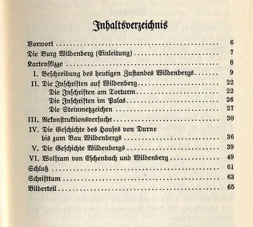 Bayern Odenwald Kirchzell Mittelalter Geschichte Gralsburg Wildenberg Buch 1936