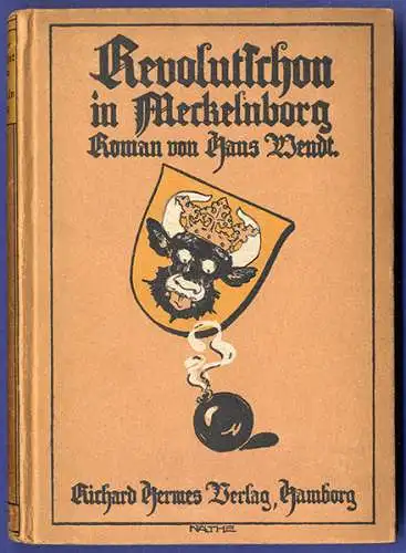 Weltkrieg Revolution in Mecklenburg Plattdeutsch Heimat Mundart Roman 1920